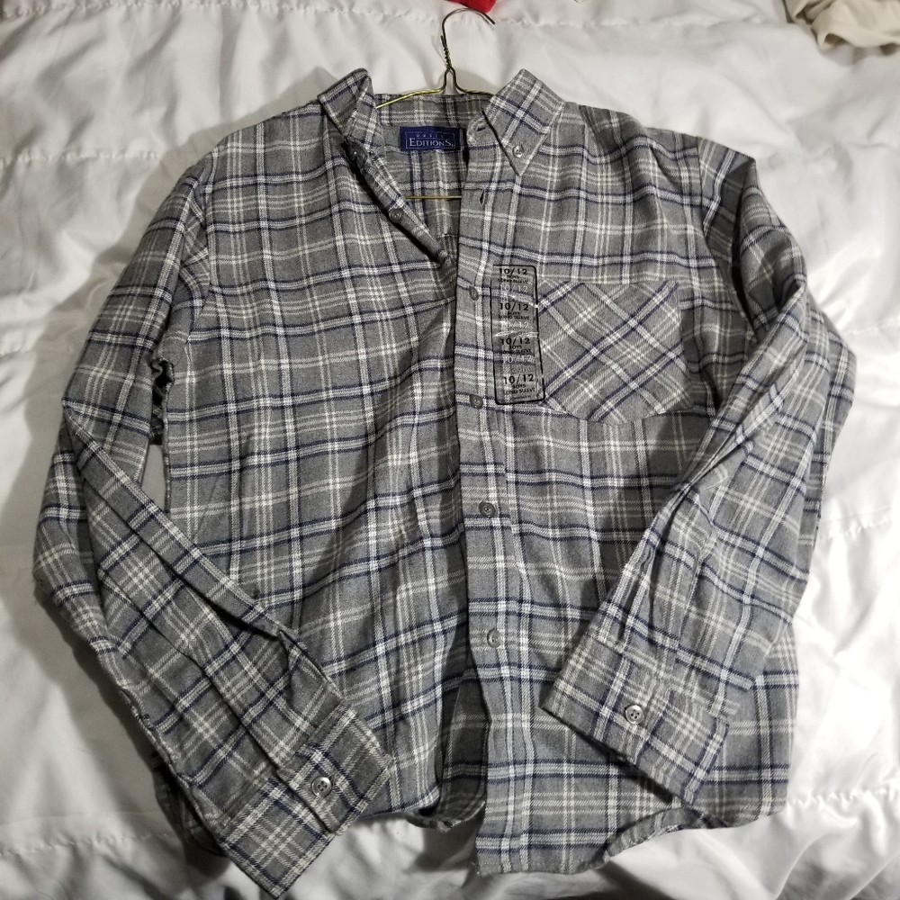 Flannel sz 10/12